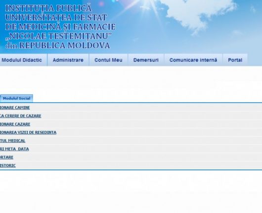 Locurile de cazare în căminele studenţeşti vor fi distribuite on-line